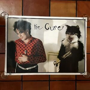Vintage 80s The Cure - Lovecats Poster Japanese‎ Whisper Robert Smith 25" x 35"